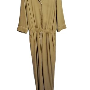 Vintage H&M Polyester Jumpsuit with Beadwork